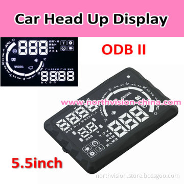 Hud Head up Display OBD II Car Speed Monitor